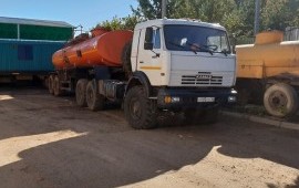 Автоцистерна для перевозки нефтепродуктов