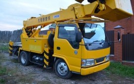 Аренда автовышки 12,16,22,28,32,45м