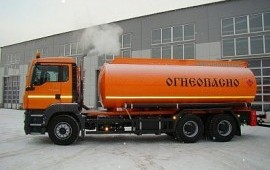 Автоцистерна для перевозки нефтепродуктов