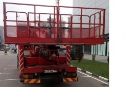 Аренда Услуги Телескопических Автовышек Вездеход 2