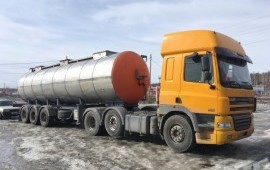 Доставка битума битумовозом