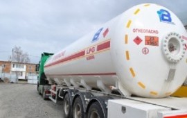 Перевозка газа Маз