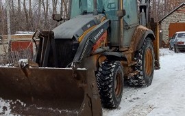 Услуги эксковатор-погрузчик
