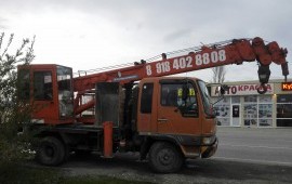 Аренда автокрана (вышка) заказ услуги
