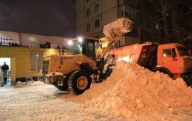 Фронтальный погрузчик аренда. Уборка снега.