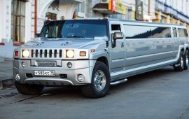 Аренда/заказ Лимузина Hummer H2 (в полный рост)