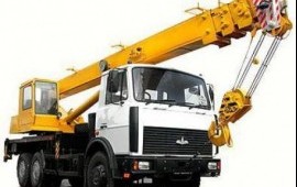Аренда автокрана услуги, заказ