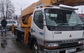 Предлагаю услуги японских автовышек 22 метра