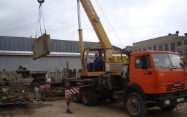 Автокран КАМАЗ 25т стрела 28м