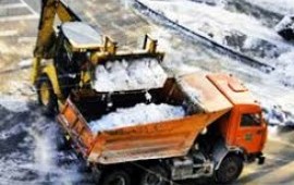 Уборка снега без вывоза