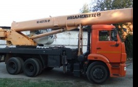 Аренда автокрана услуги, заказ