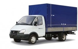 Газель открытого и закрытого типа