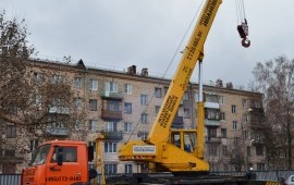 Автокран вездеход 25т 21м