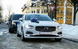 Аренда Volvo S90 на свадьбу