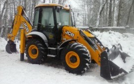 Аренда Jcb 3cx экскаватор- погрузчик гидромолот