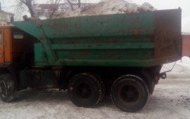 Доставка сыпучих грузов самосвал экскаватор погруз