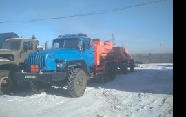 Услуги бензовоза ( топливозаправщика) вездеход