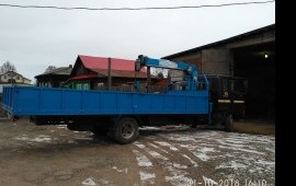 Кран борт манипулятор услуги грузоперевозки в Чернореченском