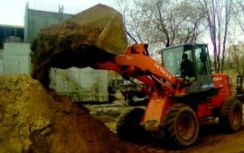 Аренда фронтального погрузчика Hitachi LX 110