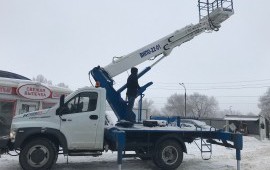 Услуги / Аренда автовышки 17-30 м. НДС.