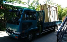 манипулятор-кран услуги грузоперевозки