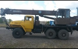 Услуги автокрана урал