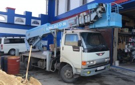 Услуги Авто вышки высотой подъёма 20 метров