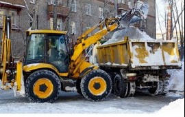 Уборка, вывоз снега услуги СПЕЦТЕХНИКИ