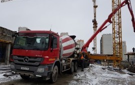 Услуги автобетоносмесителя