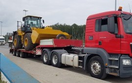 Перевозка негабарита и спецтехники трал