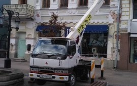Аренда автовышки(АГП, мехрука) услуги заказ