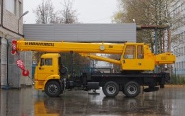 Кран 25 тонн аренда, услуги спецтехники