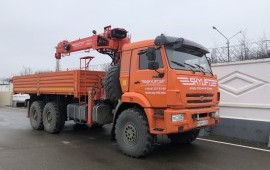 Манипулятор- кран вездеход услуги аренда заказ