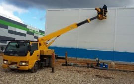 Услуги аренда заказ Автовышки. Вездеход. Ямобур