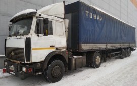Большегрузы на тентованном или бортовом п/п