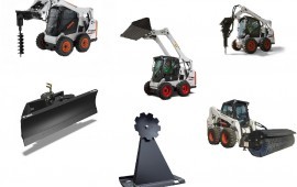 Услуги мини-погрузчика Bobcat S175, Bobcac S530.
