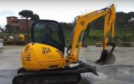 Аренда мини- экскаватора JCB 8045 услуги