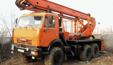 Аренда вездехода автовышки. Услуги спецтехники
