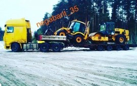 Перевозка негабаритного тяжеловестно груза тралами