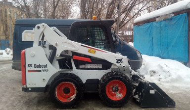 Аренда, Услуги мини-погрузчика Bobcat kovshovyj