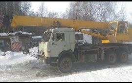 Аренда автокрана услуги, заказ