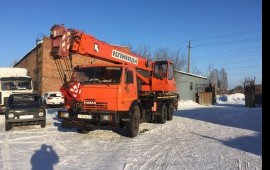 Автокран 20т 1500р/час услуги аренда заказ