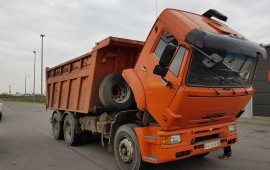 Доставка песок, щебень, грунт самосвал услуги