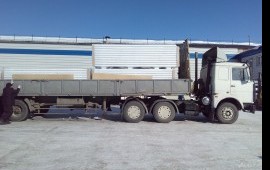 Грузоперевозки до 20 тн. Борт полуприцеп 13.6м