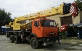 Услуги автокрана в Евпатории