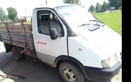 Грузоперевозки газель открытая без тента 3м