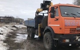 Услуги Манипулятора КАМАЗ 43118 вездеход в Елань-Коленовском