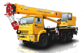 Аренда автокрана 25т