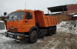 Услуги самосвалов КАМАЗ доставка грузов сыпучих
