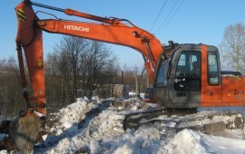 Услуги ЭКСКАВАТОРА 12т ковш 0.65 м3